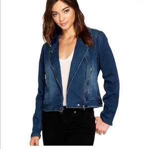 Blank NYC Denim Moto Jacket